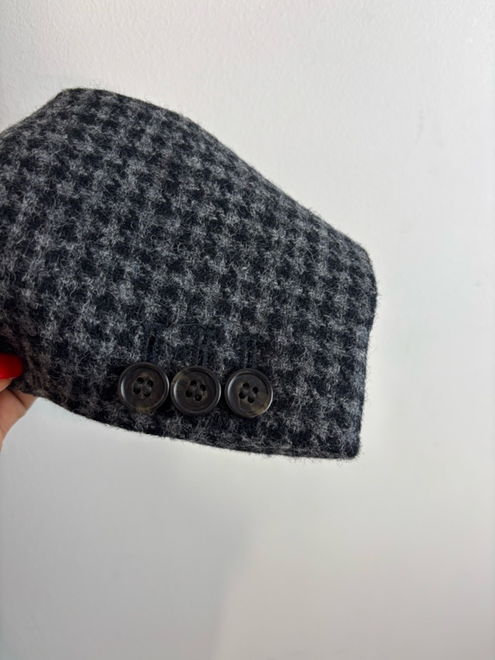 J. Crew Parke Houndstooth Wool Blazer Size 4 - Picture 8 of 12